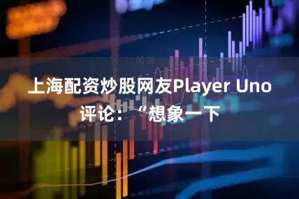 上海配资炒股网友Player Uno评论：“想象一下